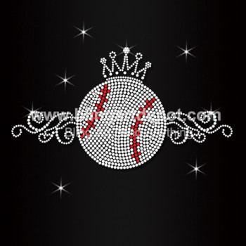 Baseball Rhinestone Iron On Transfers Baseball Rhinestone Iron On Transfers